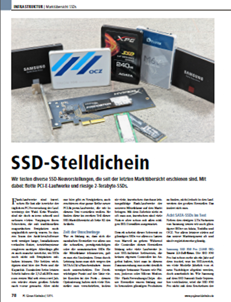 [30/10/2015] Infrastruktur 3 PCGH #182 (12-2015)