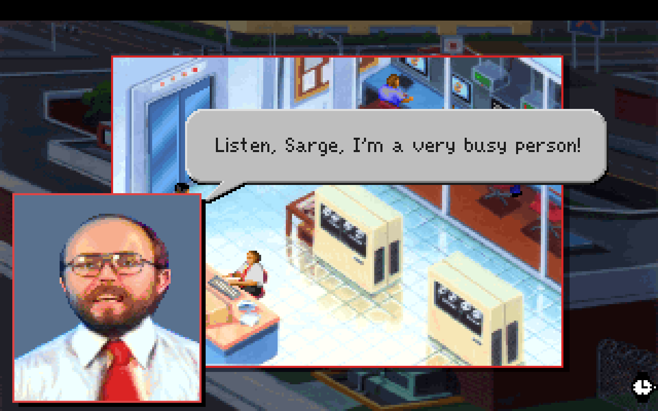 [24/11/2015] Police Quest III: The Kindred (D-Fend Reloaded 1.4.2 + Dosbox 0.74 + Munt) - Screenshot von Poulton (5)