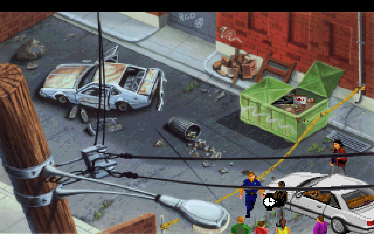 [24/11/2015] Police Quest III: The Kindred (D-Fend Reloaded 1.4.2 + Dosbox 0.74 + Munt) - Screenshot von Poulton (9)