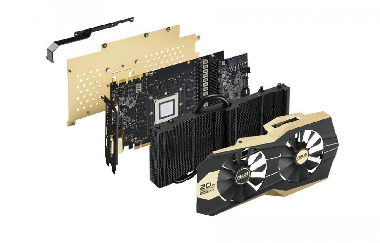 [26/11/2015] Asus Geforce GTX 980 Ti Anniversary Gold Edition: Schnellstes Custom-Design für 950 Euro (1)