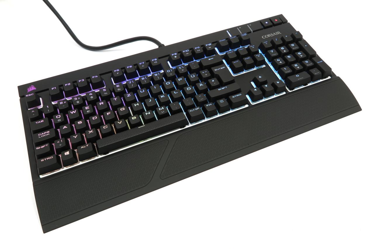 RGB-Beleuchtung an