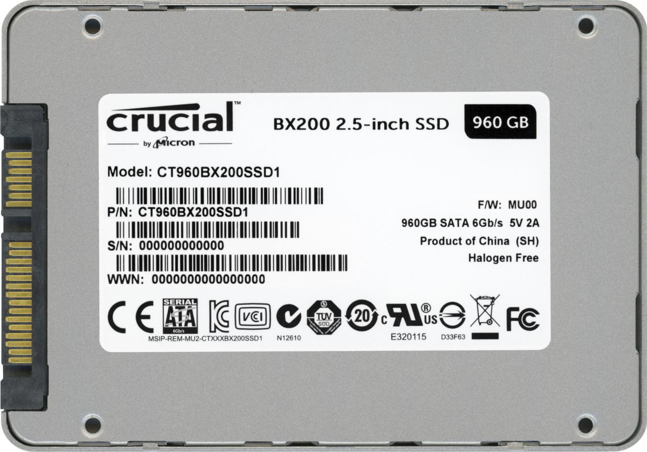 [04/11/2015] Crucial BX200: Einsteiger-SSDs zum ersten Mal mit TLC-Flash von Micron (12)