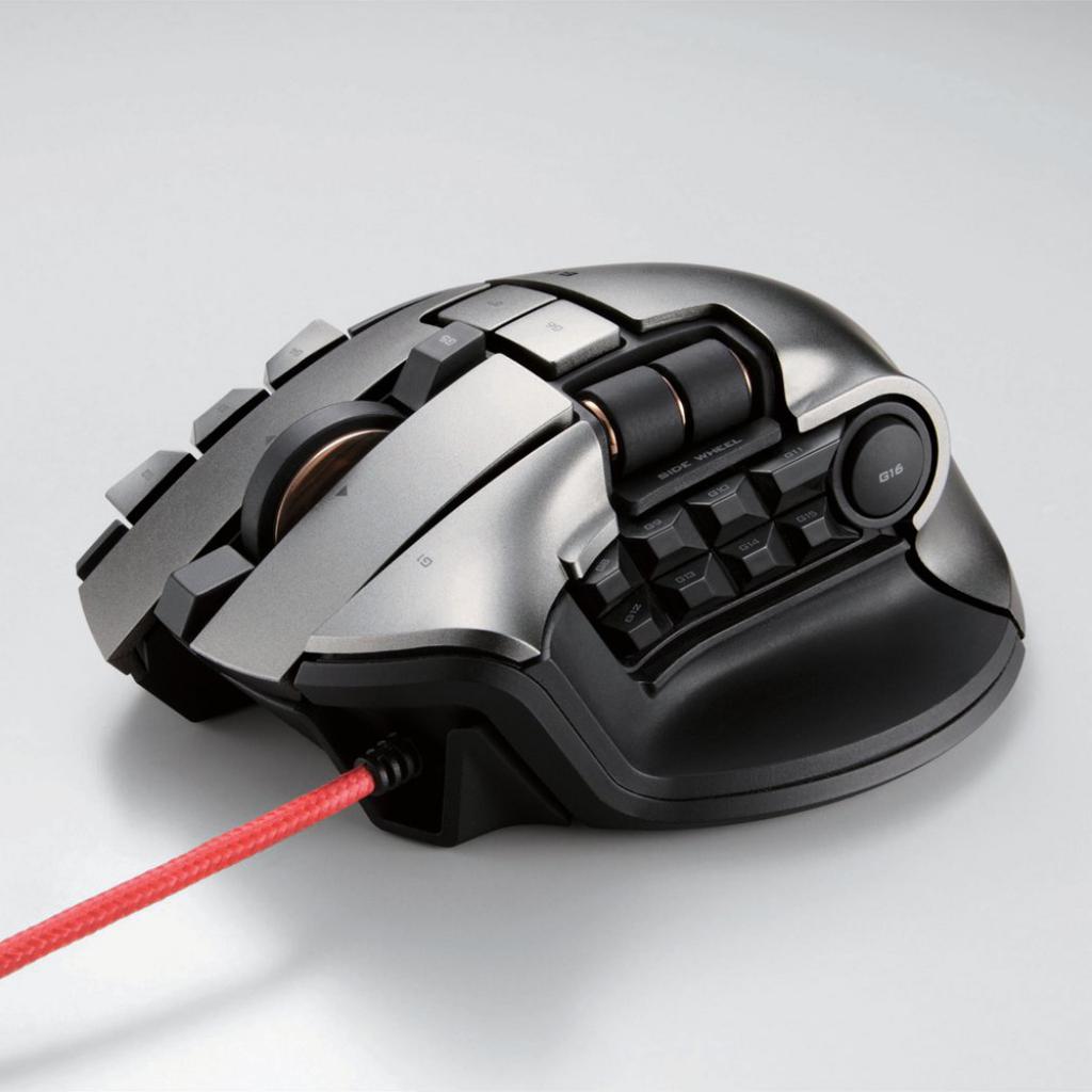 [25/11/2015] Elecom Dux MMO-Maus: 19 Tasten mit zweitem Scrollrad (2)