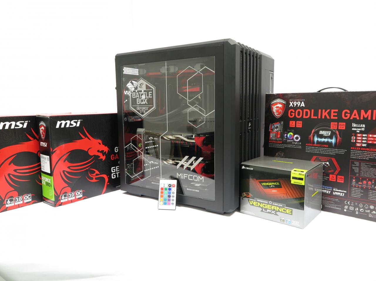 [26/11/2015] Mifcom Battlebox MSI Godlike Edition: Das Rundum-Sorglos-System