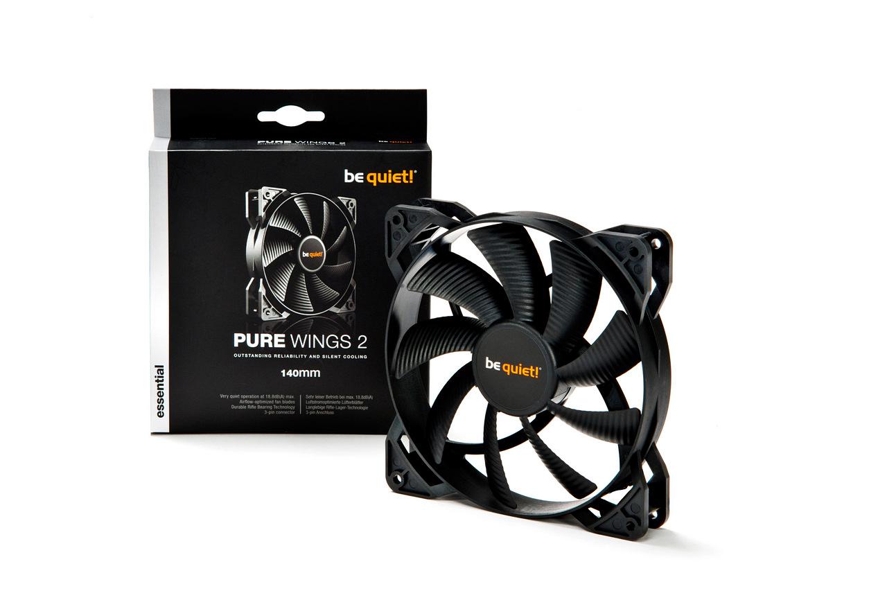 [02/11/2015] be quiet! Pure Wings 2 (3 × 120 oder 140 mm): 1 Punkt