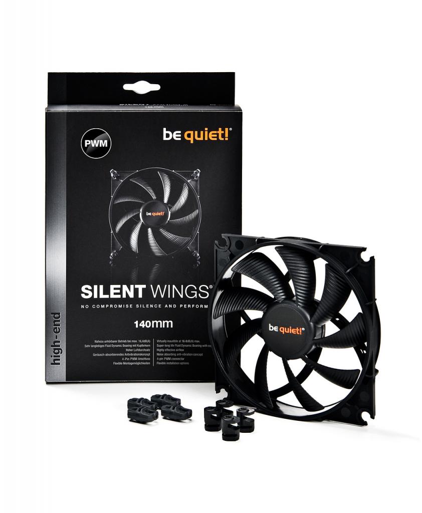 [02/11/2015] be quiet! Silent Wings 2 PWM (3 × 120 oder 140 mm): 3 Punkte