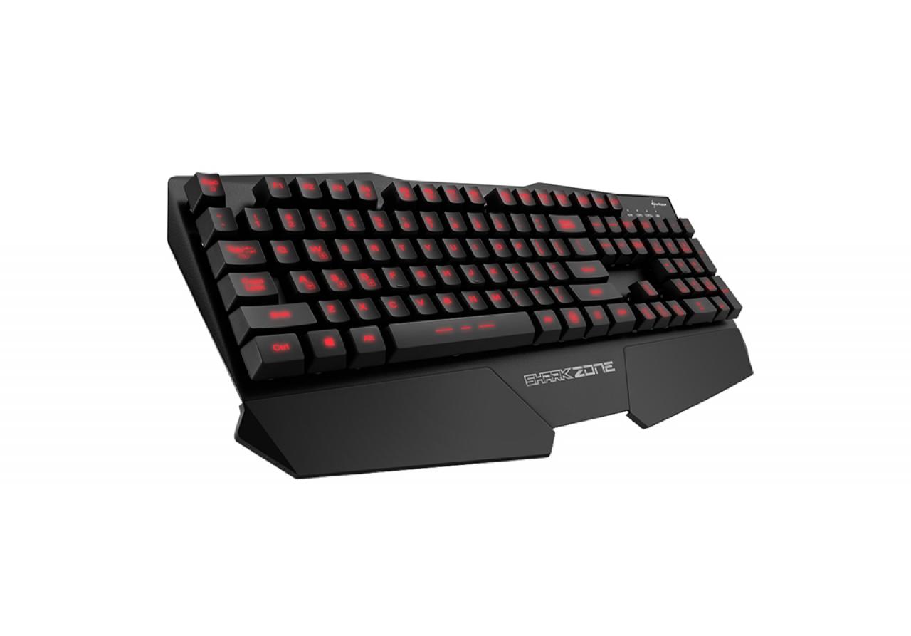 [24/11/2015] Sharkoon Zone K20: Günstige Rubberdome-Tastatur mit Metall-Gehäuse (1)