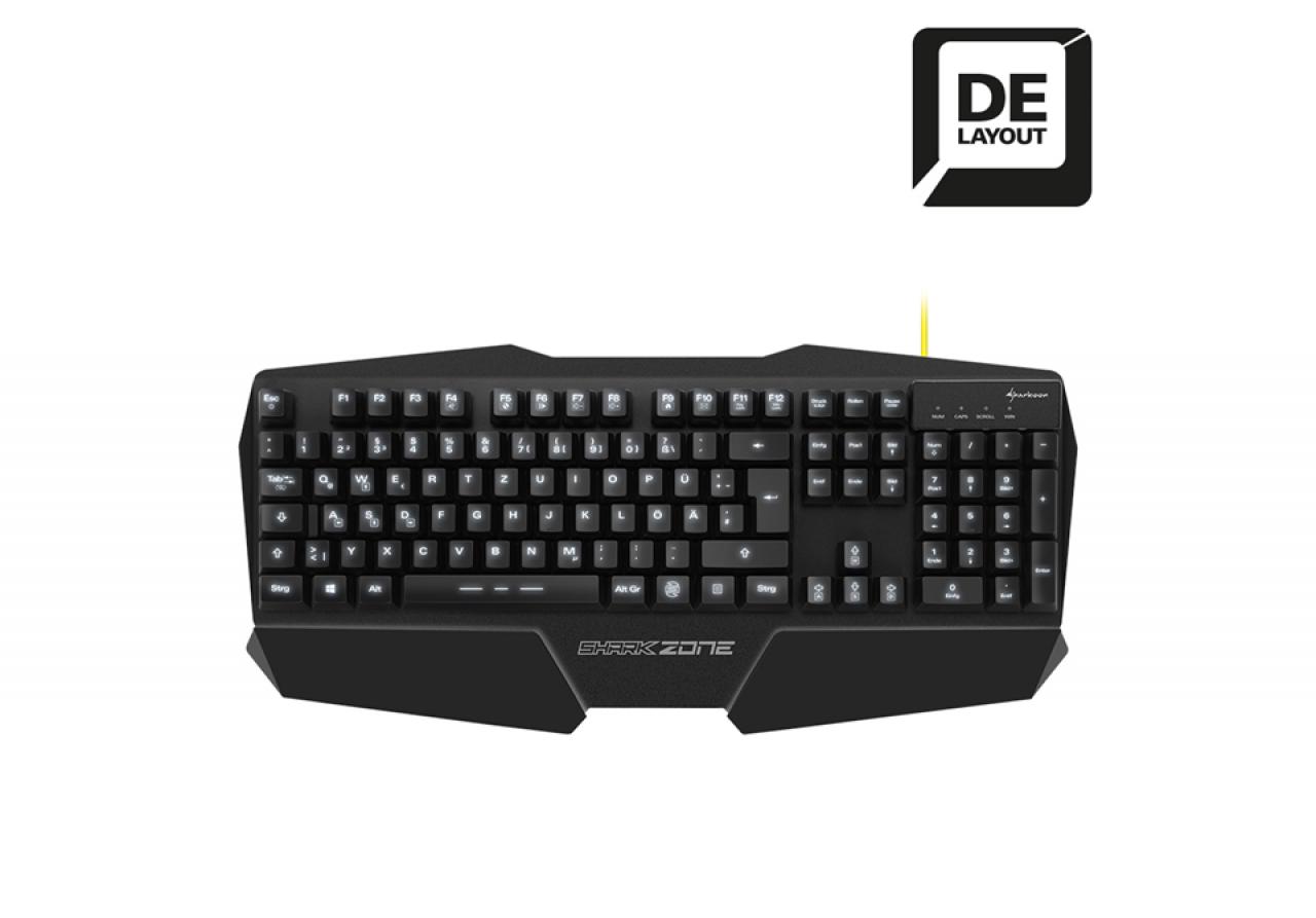 [24/11/2015] Sharkoon Zone K20: Günstige Rubberdome-Tastatur mit Metall-Gehäuse (4)