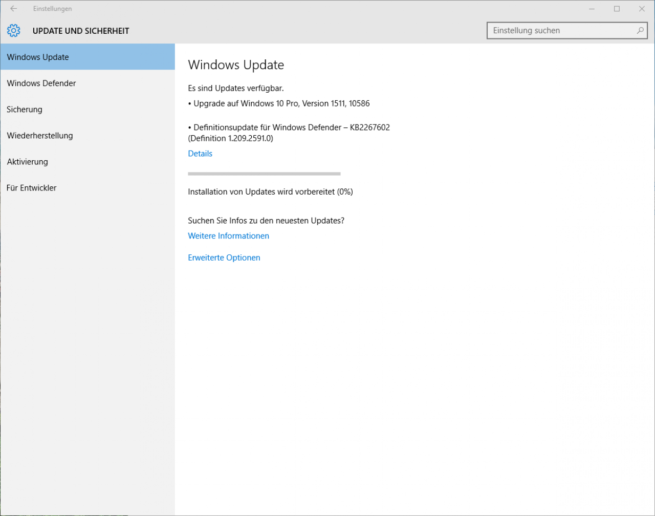[12/11/2015] Windows 10 1511: Nutzer berichten über Probleme mit Threshold 2
