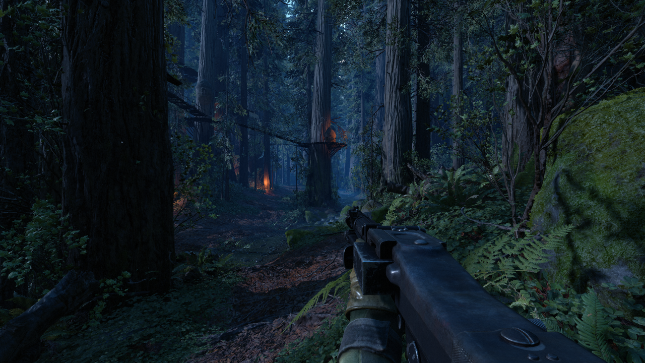 Star Wars Battlefront - Vergleich Kantenglättung - Kein AA