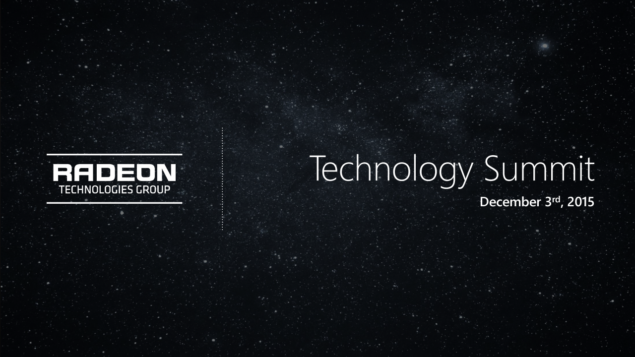[15/12/2015] AMD GPUOpen: Radeon-Software wird zu 100 % Open-Source (1)