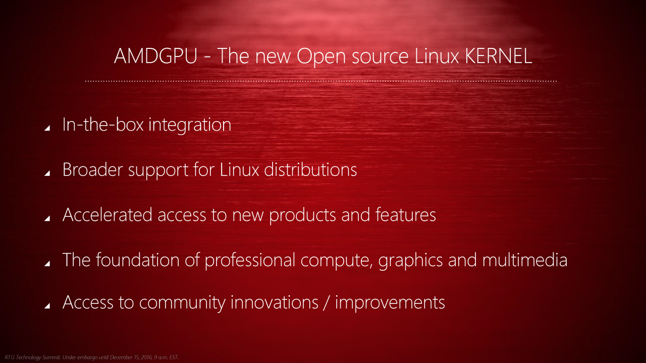 [15/12/2015] AMD GPUOpen: Radeon-Software wird zu 100 % Open-Source (21)