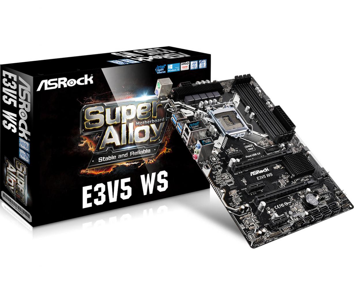 [29/12/2015] Die Asrock-Serie E3V5 macht Xeon-Prozessoren wieder in Desktop-Rechnern nutzbar. (2)