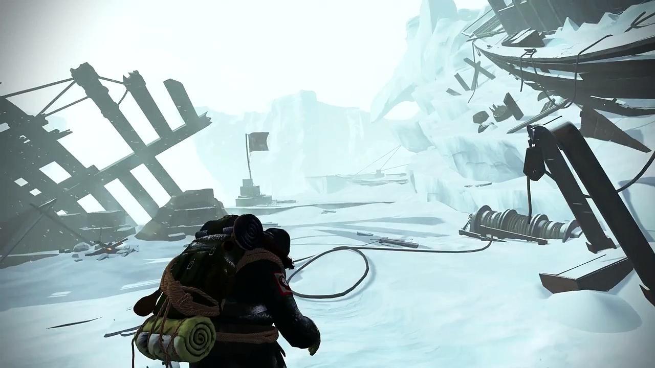 [18/12/2015] Edge of Nowhere vermischt Horror- und Survival-Elemente zu einem Action-Adventure, bei dem der VR-Headset-Träger von schräg oben auf das Spielgeschehen blickt.