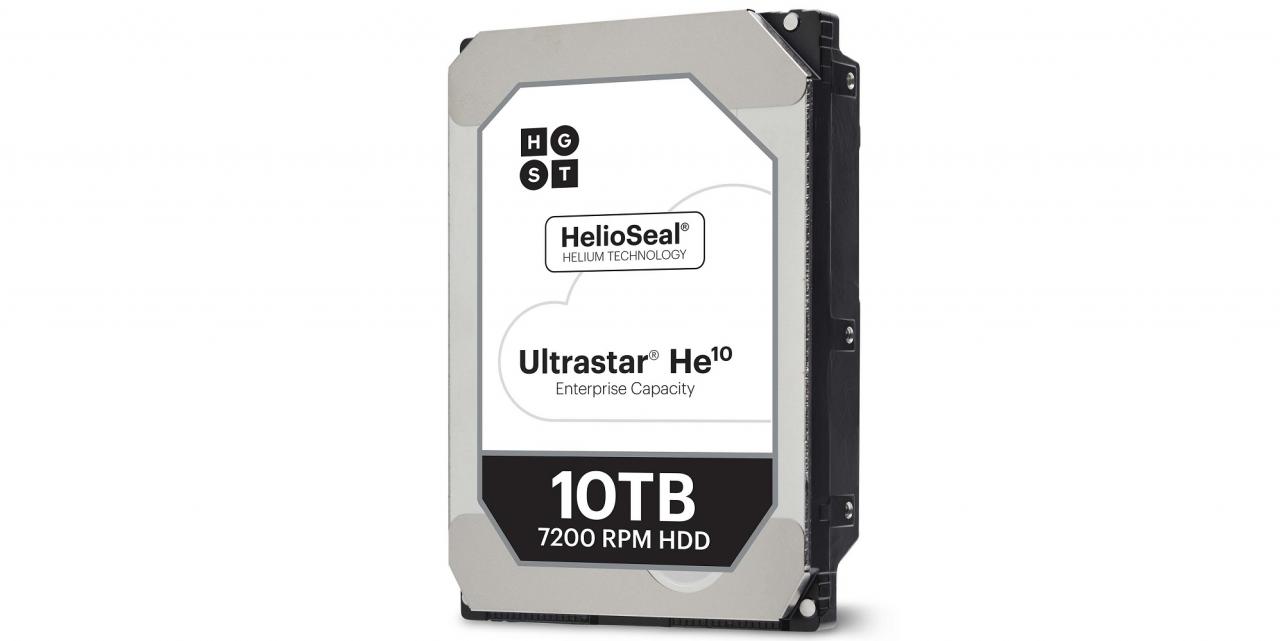 [02/12/2015] HGST Ultrastar He10: Western Digital verbessert 10-TByte-HDD an allen Fronten