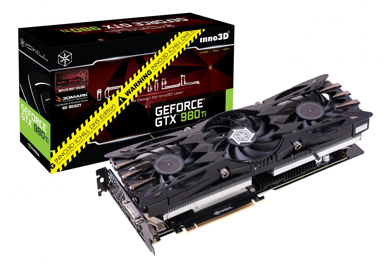 [09/12/2015] Geforce GTX 980 Ti X3 DHS: Inno3Ds schnellstes Custom-Design mit 2,5-Slot-Kühler (6)
