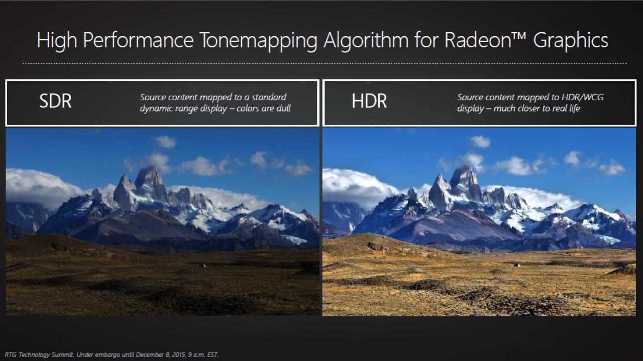 [08/12/2015] Radeon Technologies Group Technology Summit Visual Technologies Session 02 High Dynamic Range 10