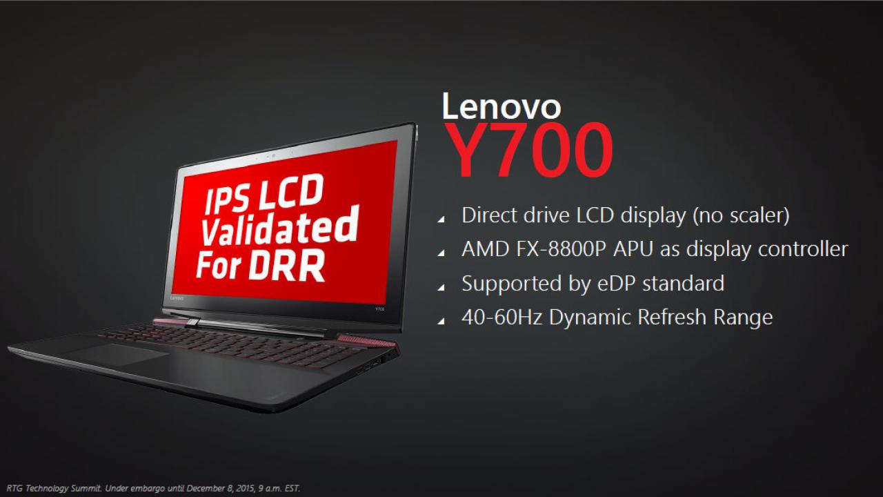 [08/12/2015] Radeon Technologies Group Technology Summit Visual Technologies Session 03 FreeSync 07