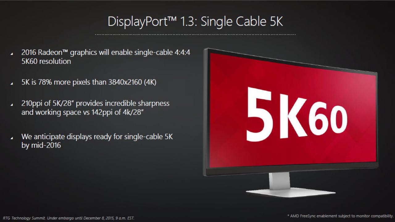 [08/12/2015] Radeon Technologies Group Technology Summit Visual Technologies Session 04 2016 Radeon Graphics 04