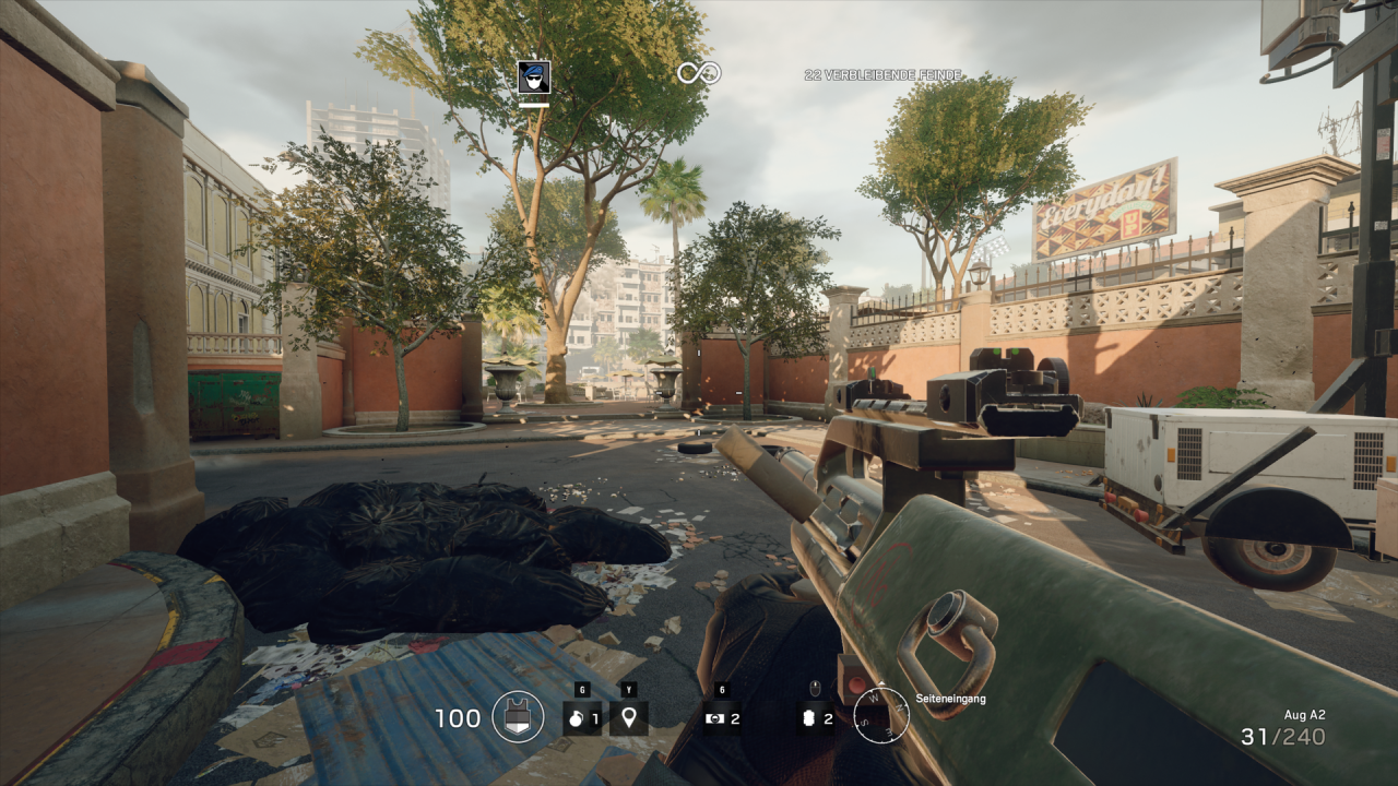 Rainbow Six Siege - Umgebungsverdeckung - Kein AO