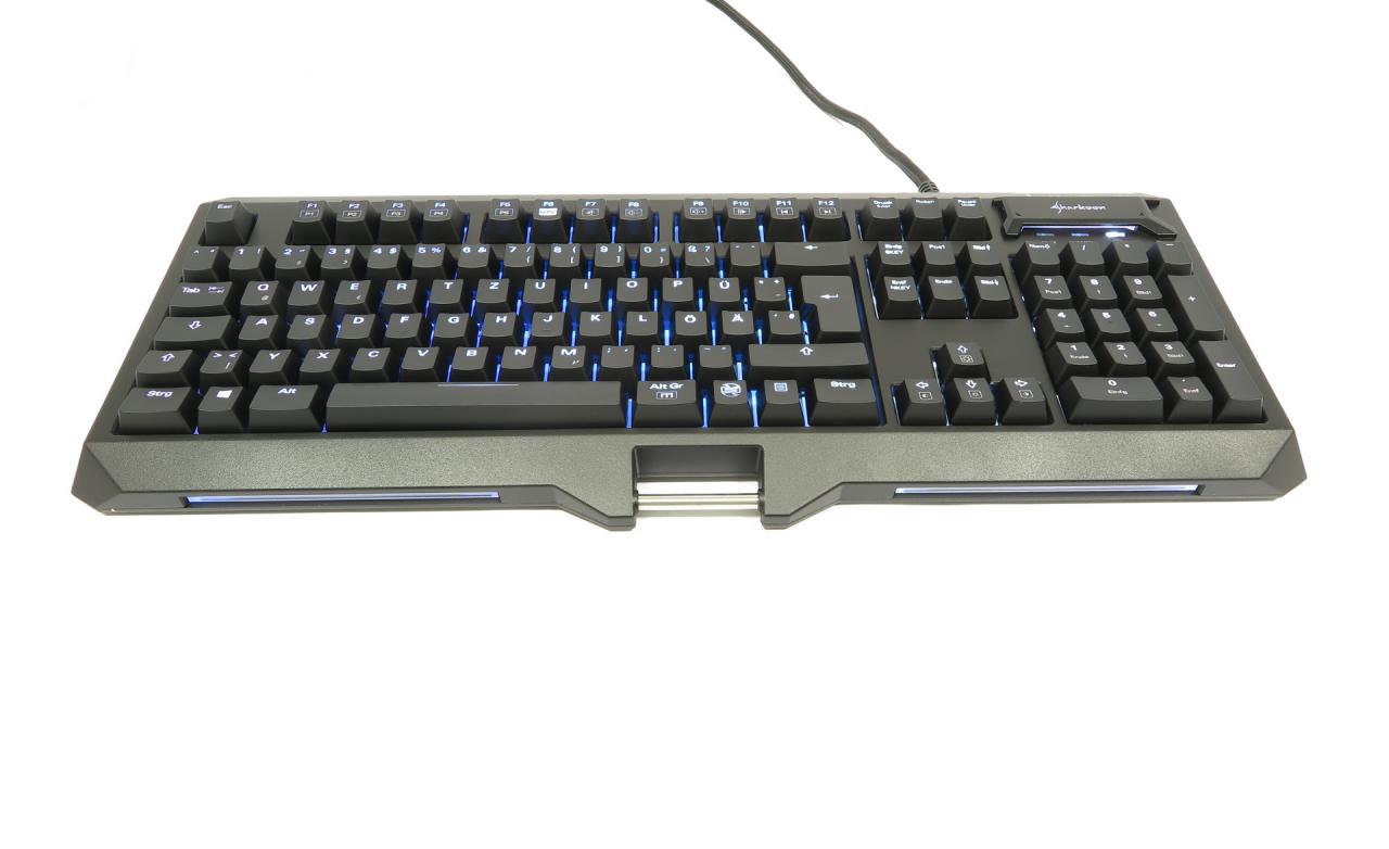 Tastatur ohne Handballenablage