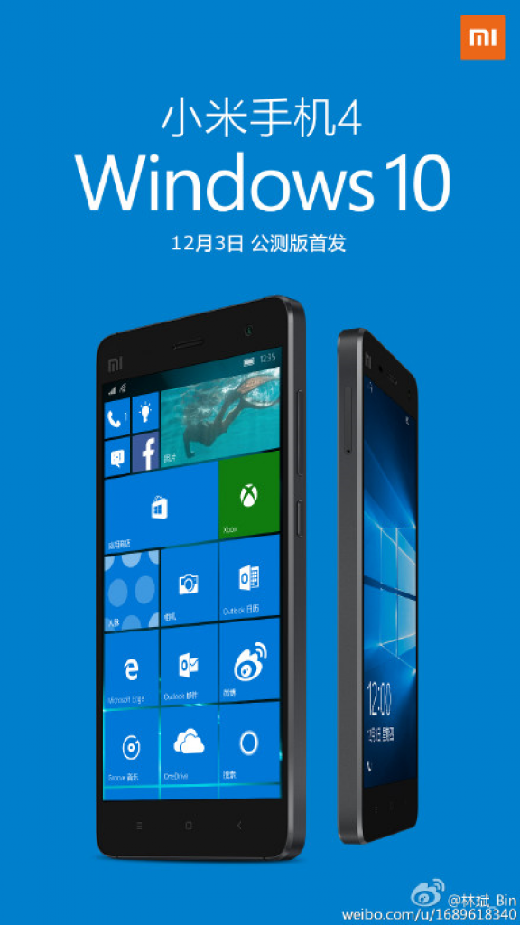 [02/12/2015] Windows 10 Mobile: Release für Android-Smartphone von Xiaomi steht bevor (1)
