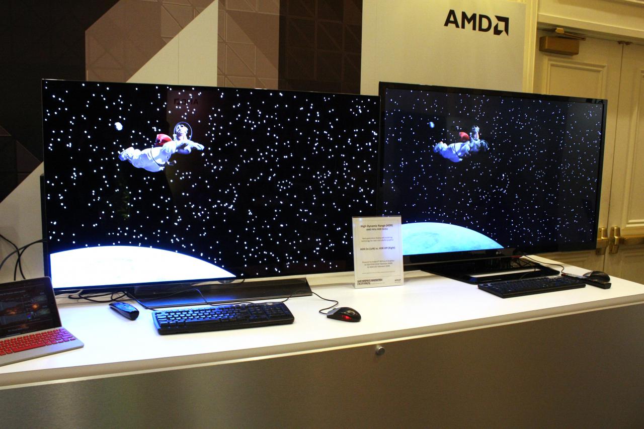 [08/01/2016] AMD auf der CES: SDR versus HDR