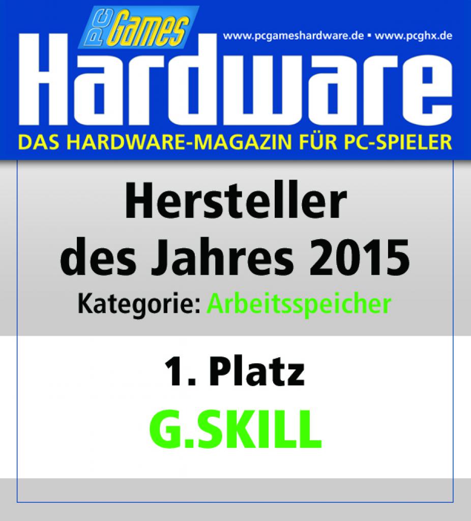 [13/01/2016] Arbeitsspeicher Platz 1: G.skill