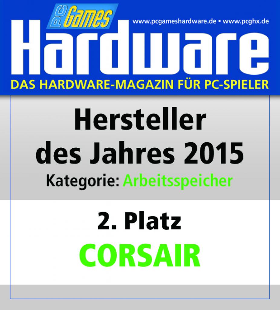 [13/01/2016] Arbeitsspeicher Platz 2: Corsair