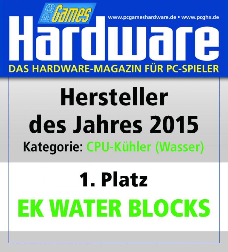 [13/01/2016] CPU-Kühler Wasser Platz 1: EK Water Blocks
