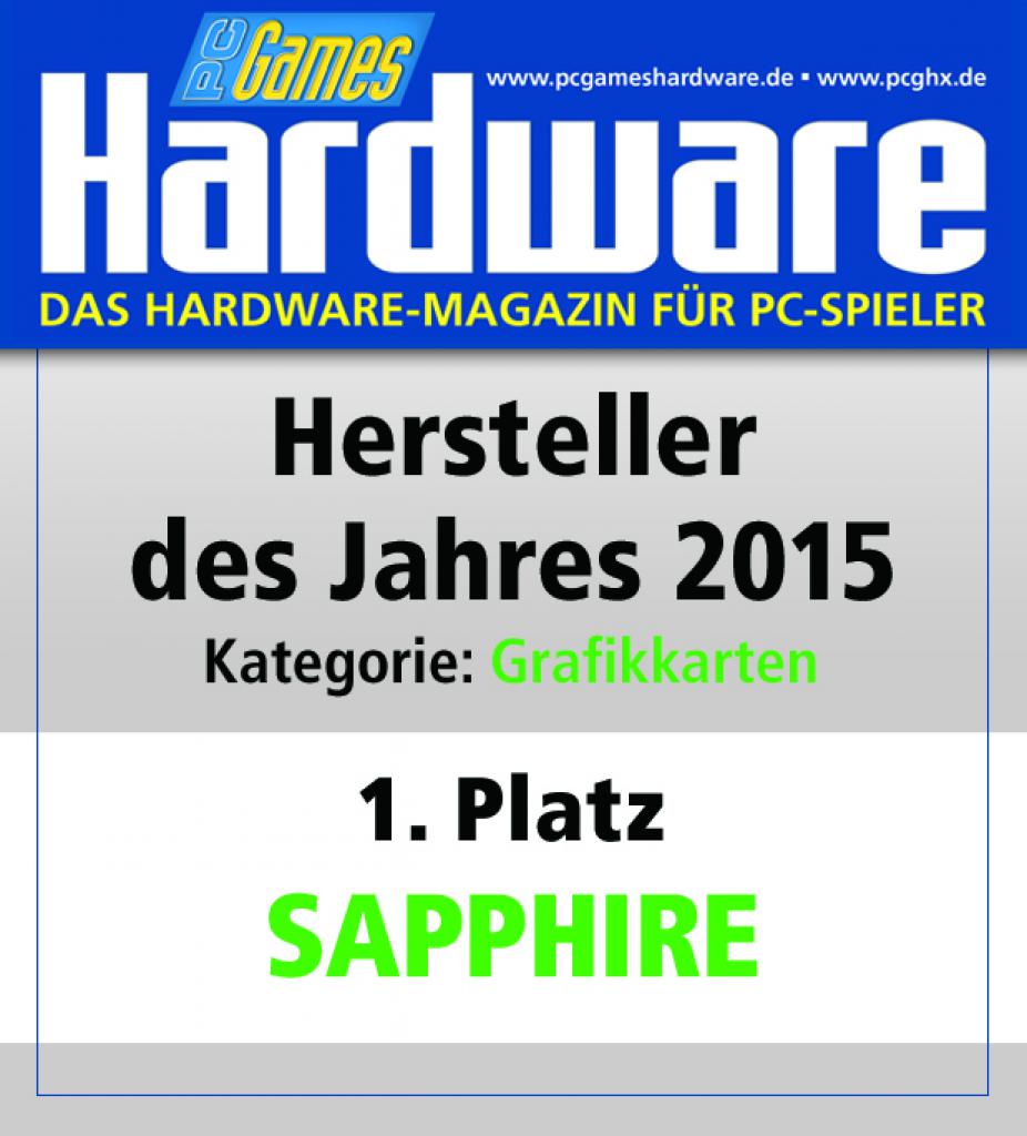 [13/01/2016] Grafikkarten Platz 1: Sapphire