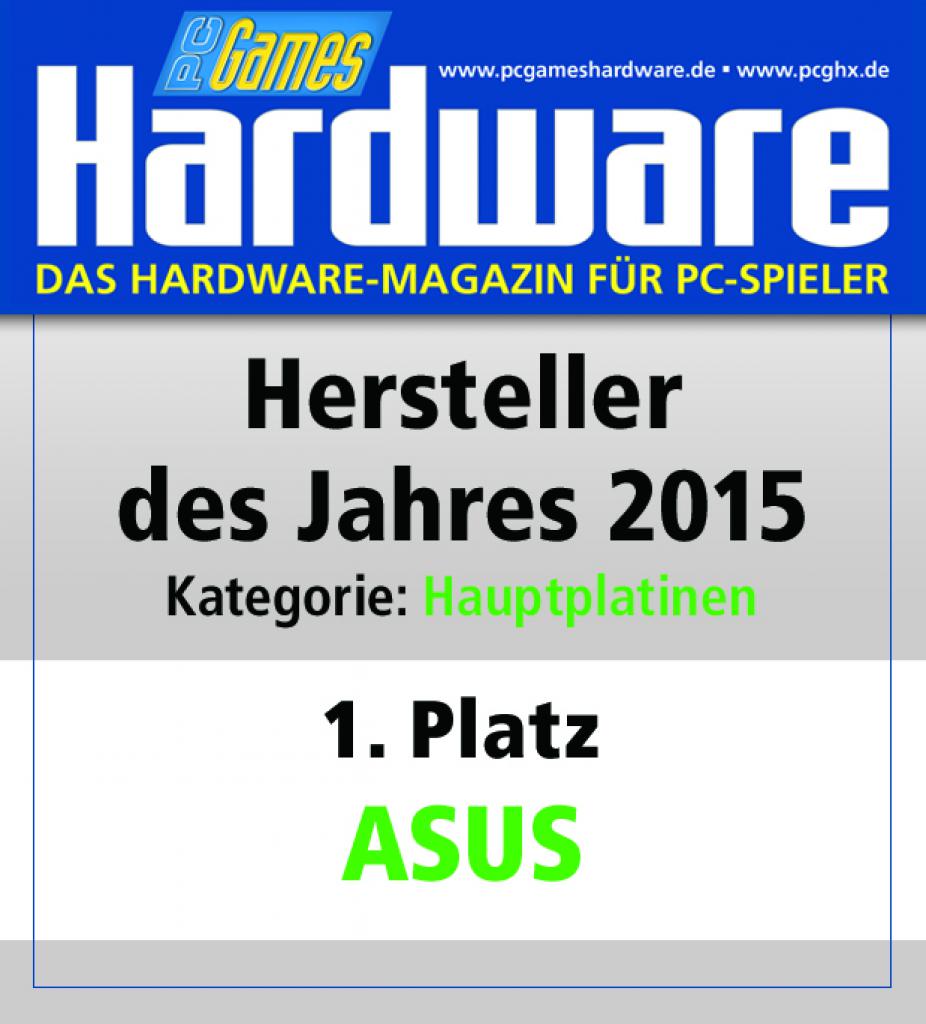 [13/01/2016] Hauptplatinen Platz 1: Asus