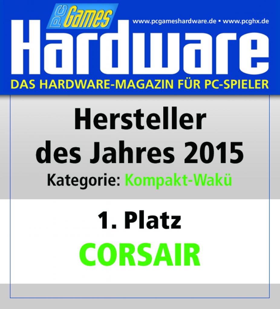 [13/01/2016] CPU-Kompaktwasserkühlungen Platz 1: Corsair