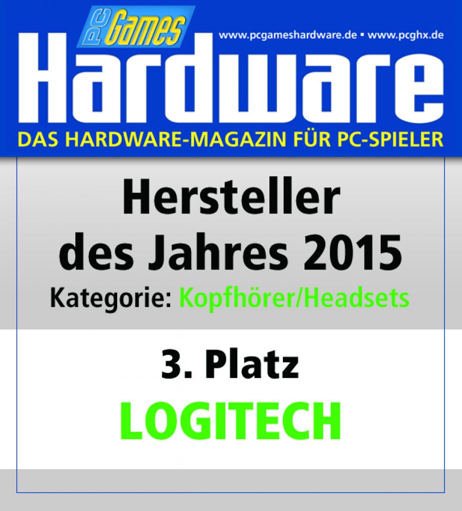 [13/01/2016] Kopfhörer/Headsets Platz 3: Logitech