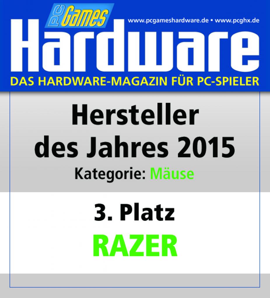 [13/01/2016] Mäuse Platz 3: Razer
