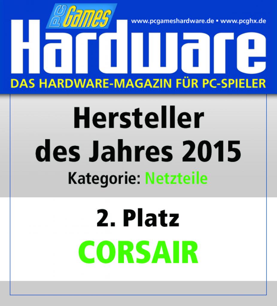 [13/01/2016] Netzteile Platz 2: Corsair