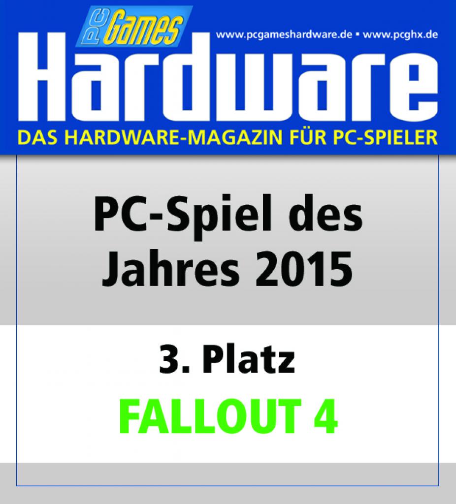 [13/01/2016] Spiel des Jahres Platz 3: Fallout 4