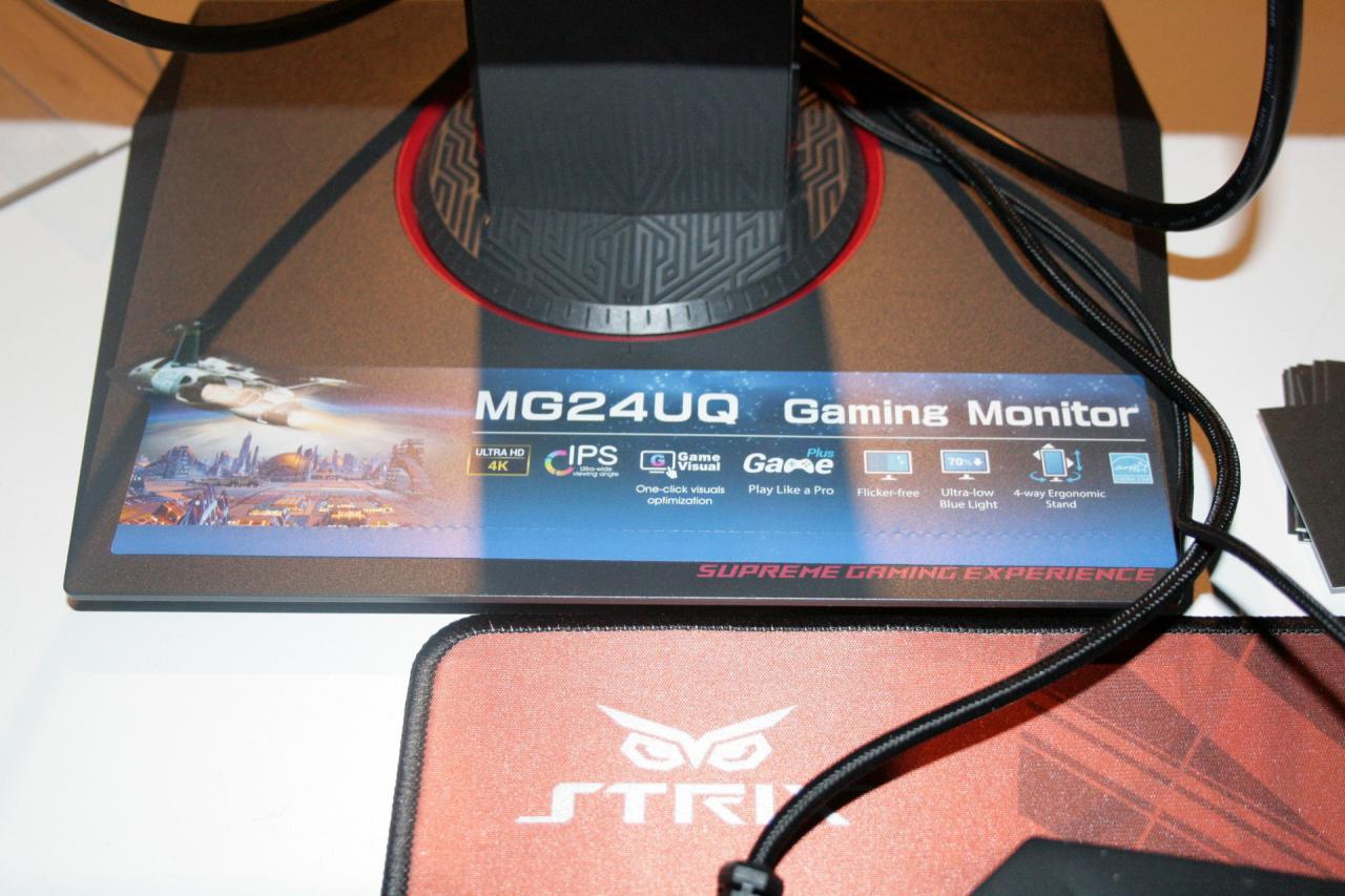 [24/01/2016] Asus MG24UQ : 24-Zöller mit Freesync, IPS und Ultra-HD auf der Dreamhack (2)