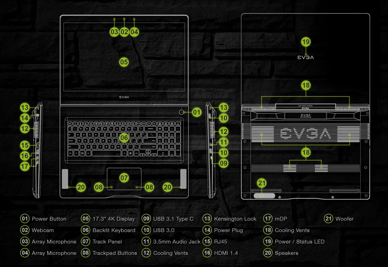 EVGA auf der CES: Erstes Gaming-Notebook, VR-Geforces und mehr (9)