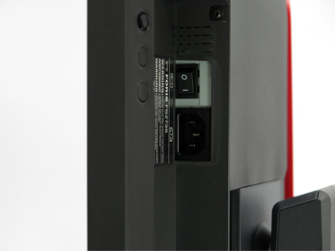 [12/01/2016] Eizo Foris FS2735: Stromanschluss