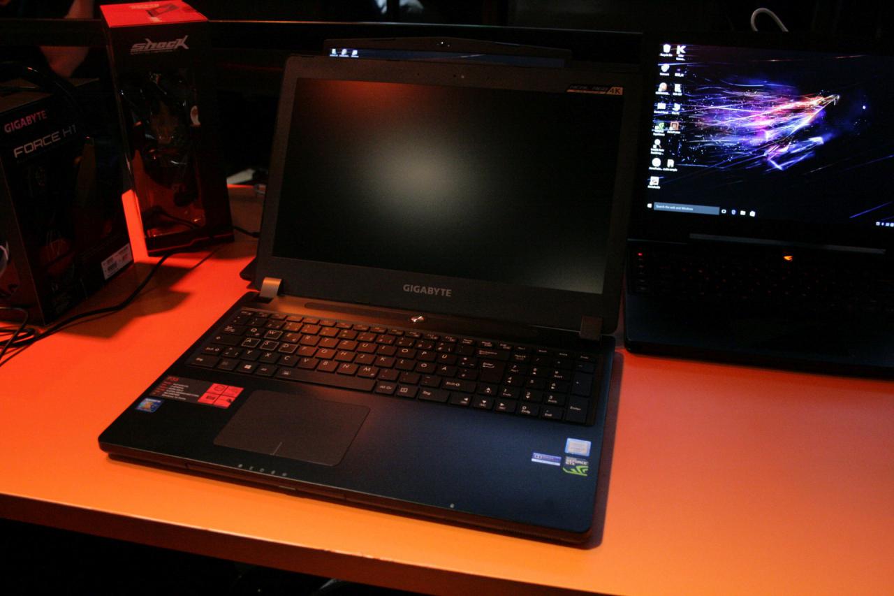 [25/01/2016] Schenker/XMG und Aorus auf der Dreamhack: Skylake-Notebooks und mehr (7)