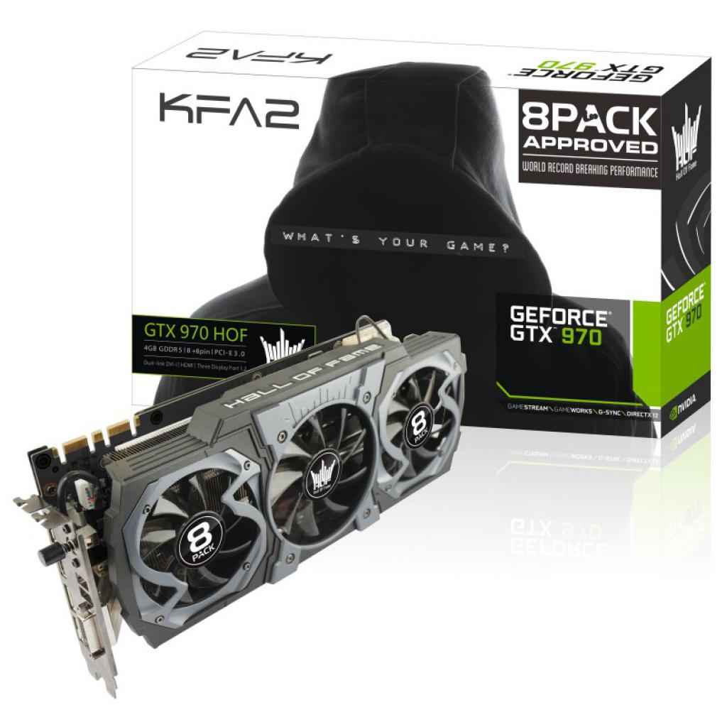 [19/01/2016] KFA2 Geforce GTX 970 Hall Of Fame 8 Pack: Schnellstes Custom-Design mit 2,5-Slot-Kühler (2)