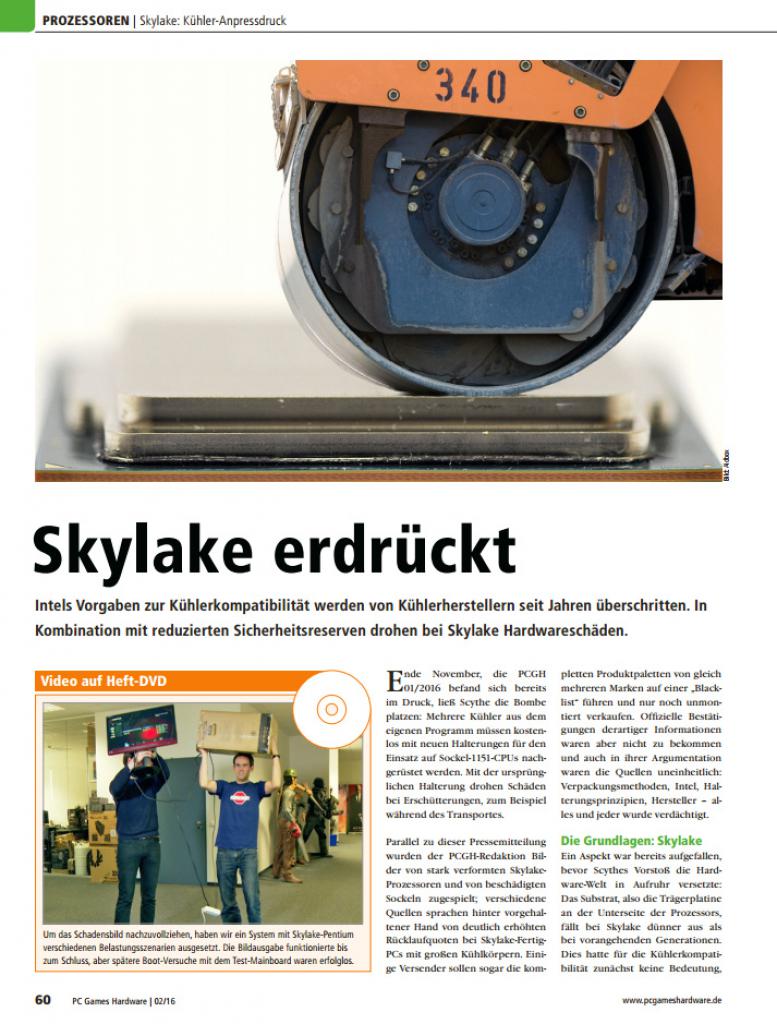 [01/01/2016] Praxis Skylake-Anpressdruck (PCGH 02/2016, #184)