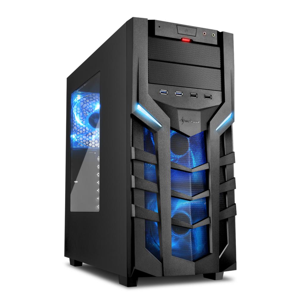 [26/01/2016] Sharkoon DG7000: Spieler-Midi-Tower mit aufgeräumtem Innenraum (1)