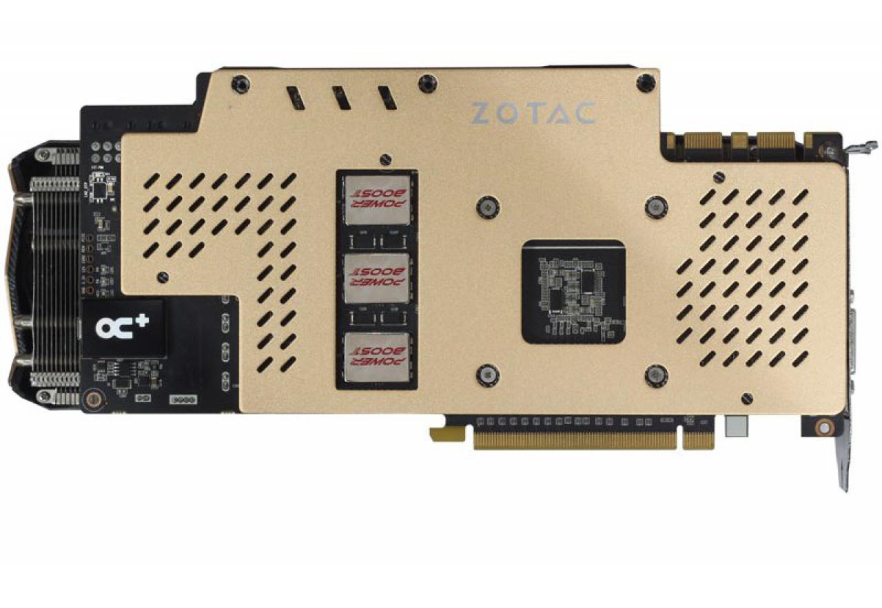 [19/01/2016] Zotac Geforce GTX 970 Extreme OC Anniversary: Gold trifft auf LEDs (4)