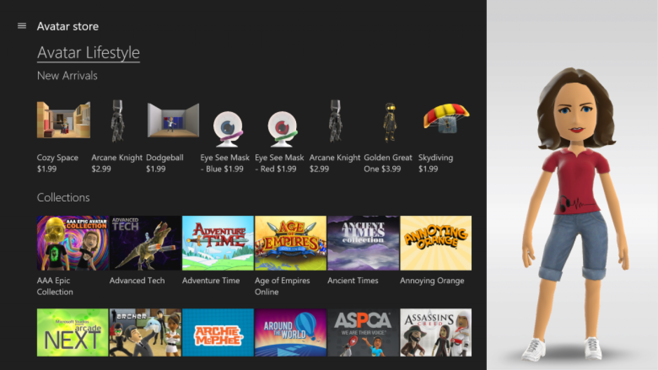 [20/01/2016] Der neue Avatar Store bietet viele Möglichkeiten, den Xbox-Avatar anzupassen.