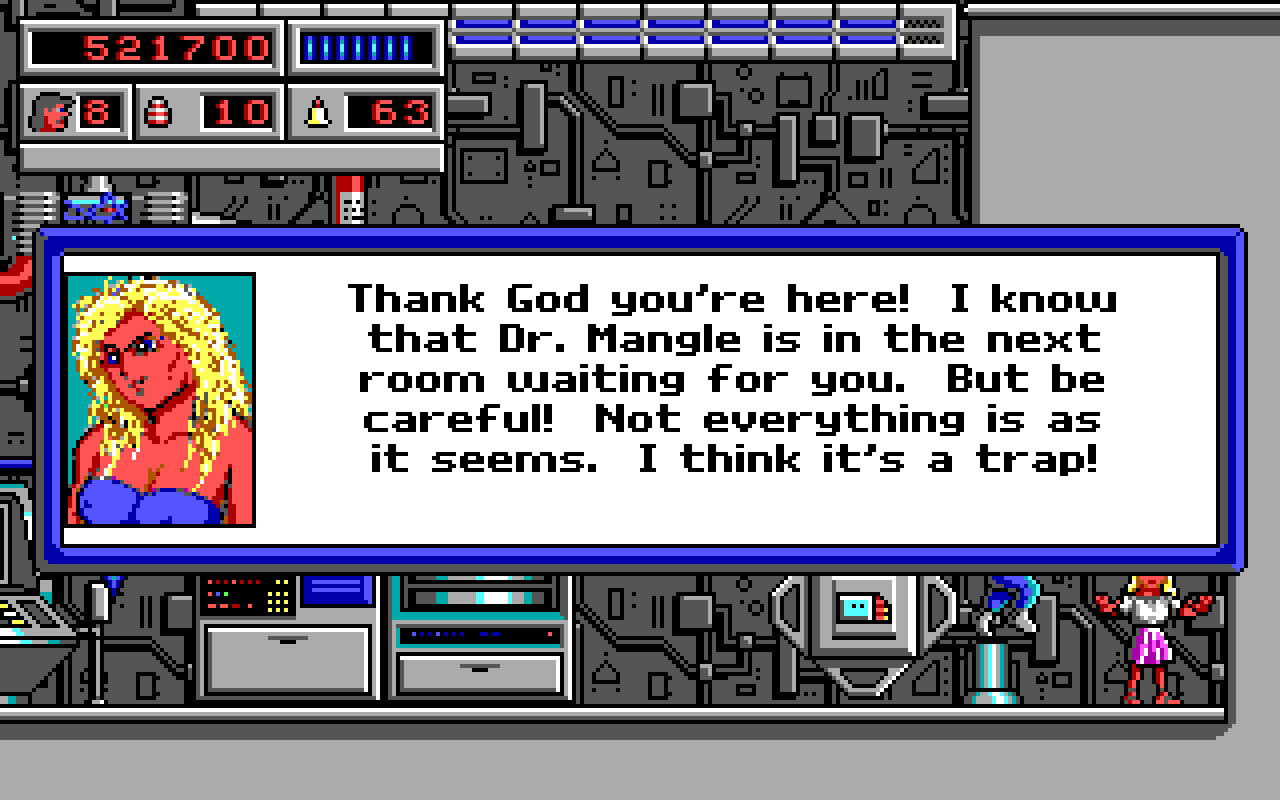 [02/02/2016] Bio Menace - Episode 1: Dr. Mangle's Lab - Screenshot von Poulton