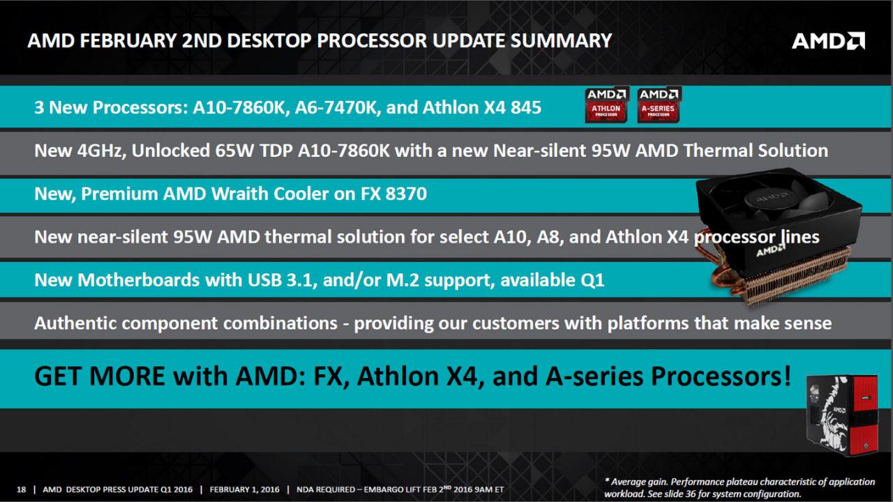 [02/02/2016] AMD Desktop Press Update Q1 2016 18 updated