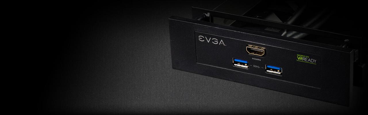 [11/02/2016] EVGA Geforce GTX 980 Ti VR: GPU mit Front-Panel für Oculus Rift und HTC Vive (3)