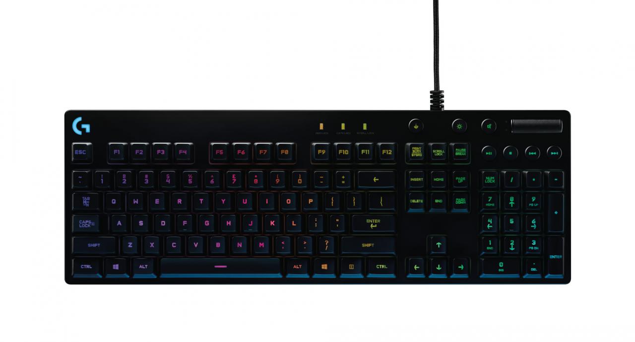 [04/02/2016] Logitech G810: Schlichte mechanische Tastatur mit RGB-Romer-G-Schaltern (1)